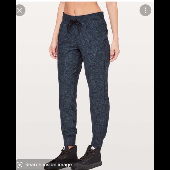 Lululemon Ready to Rulu Joggers Blue Heather Size 10 - Picture 1 of 10